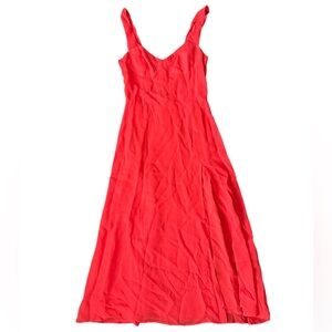 NWT Reformation Fulton Dress - Orange/Red